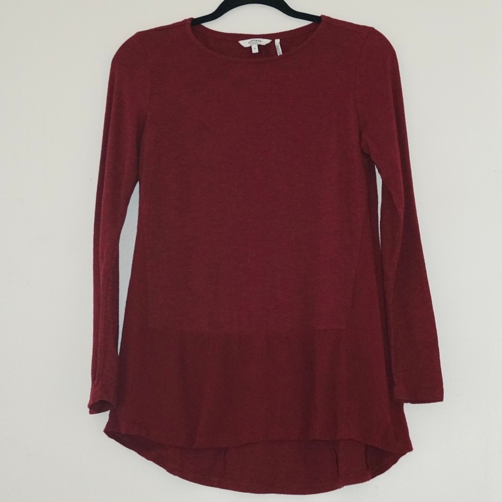 Burgundy Long Sleeve